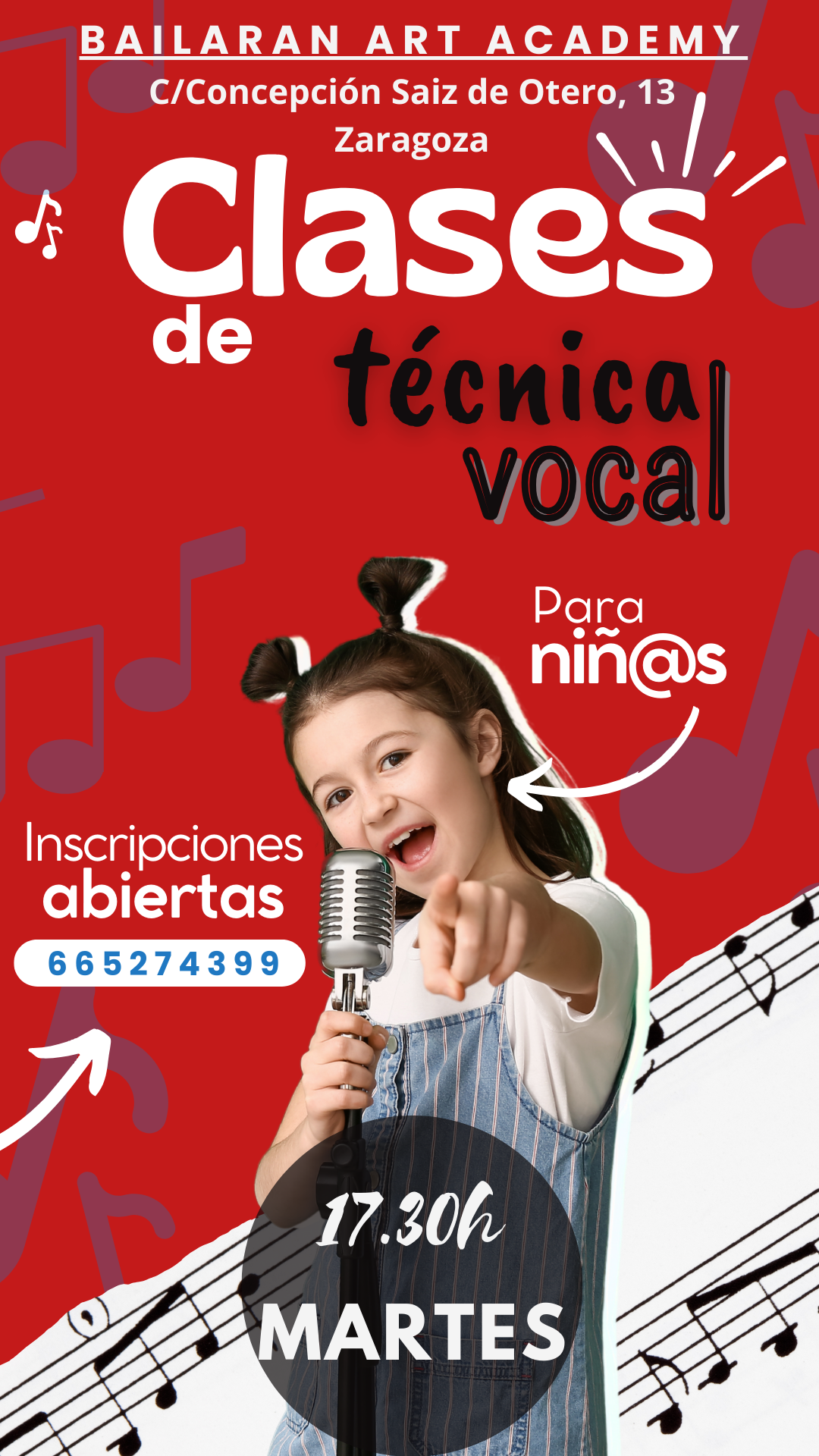 Grupo de kids, niños y niñas - Técnica vocal